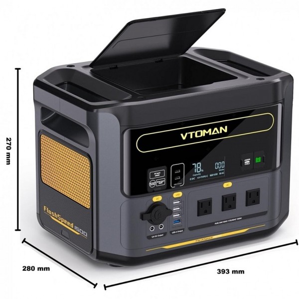 Stotelė energijos/maitinimo šaltinis su valdymo bloku 1548Wh