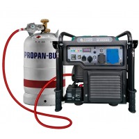 Benzininis /dujinis inverterinis generatorius KONNER & SOHNEN KS 6500iEG