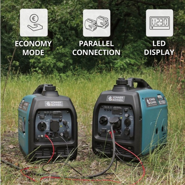 "Benzininis inverterinis generatorius KONNER & SOHNEN KS 3100i S"