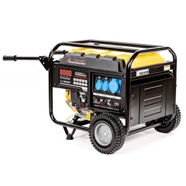 Benzininis generatorius LONCIN LC8000D-AS-1F 230V