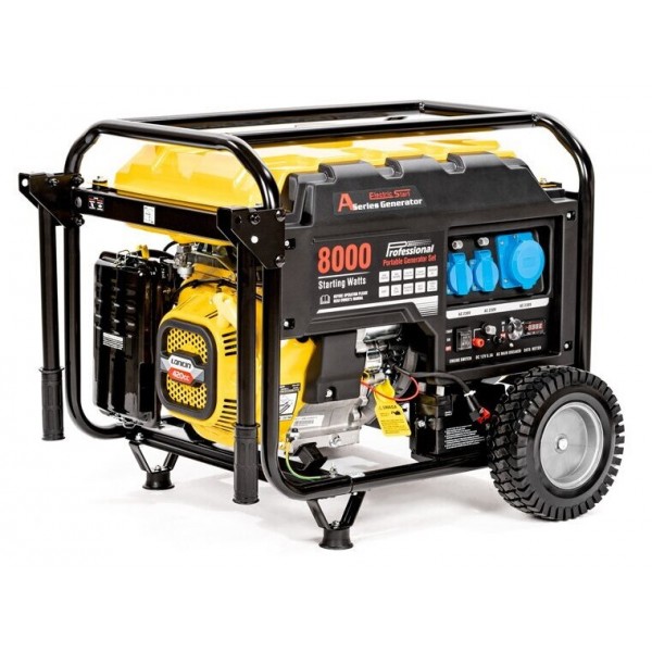Benzininis generatorius LONCIN LC8000D-AS-1F 230V Benzininis generatorius LONCIN LC8000D-AS-1F 230V