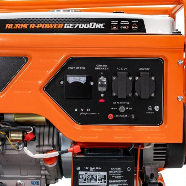 Benzininis generatorius R-Power GE7000RC 230V