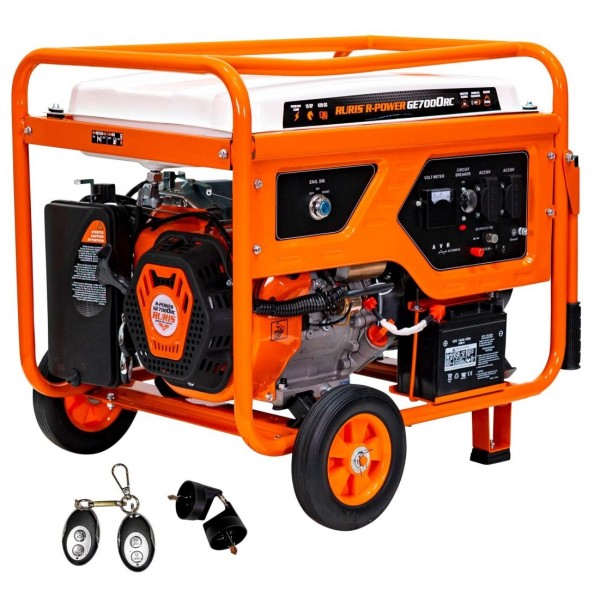 Benzininis generatorius R-Power GE7000RC 230V Benzininis generatorius R-Power GE7000RC 230V