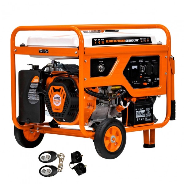 Benzininis generatorius Ruris R-Power GE8000 RC 230V Benzininis generatorius Ruris R-Power GE8000 RC 230V