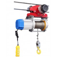 Elektrinė kėlimo gervė 1500 kg / 750 kg, 30 m, 220 V, su elektriniu vežimėliu