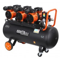 Betepalinis oro kompresorius 100L, 3 x 1500W