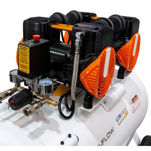 Betepalinis oro kompresorius Silent Power 10000 Oil Free 100L 3000W