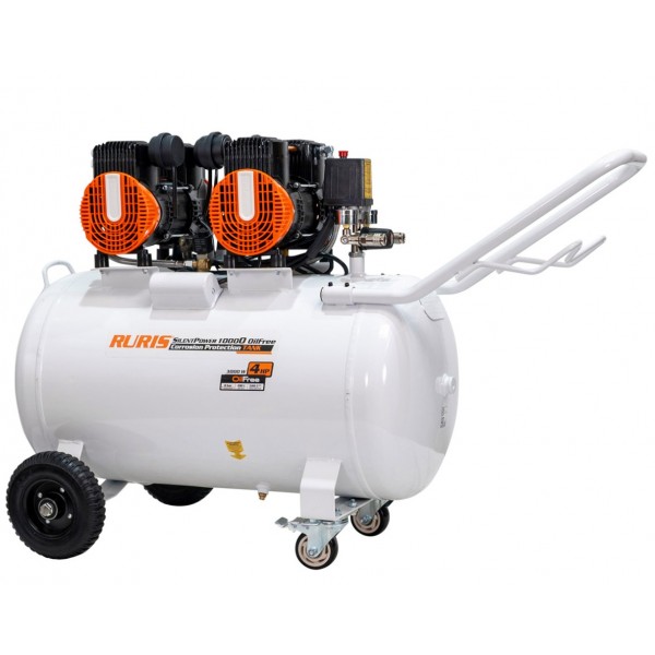 Betepalinis oro kompresorius Silent Power 10000 Oil Free 100L 3000W Betepalinis oro kompresorius Silent Power 10000 Oil Free 100L 3000W