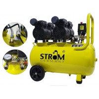 Betepalinis oro kompresorius Strom 50L