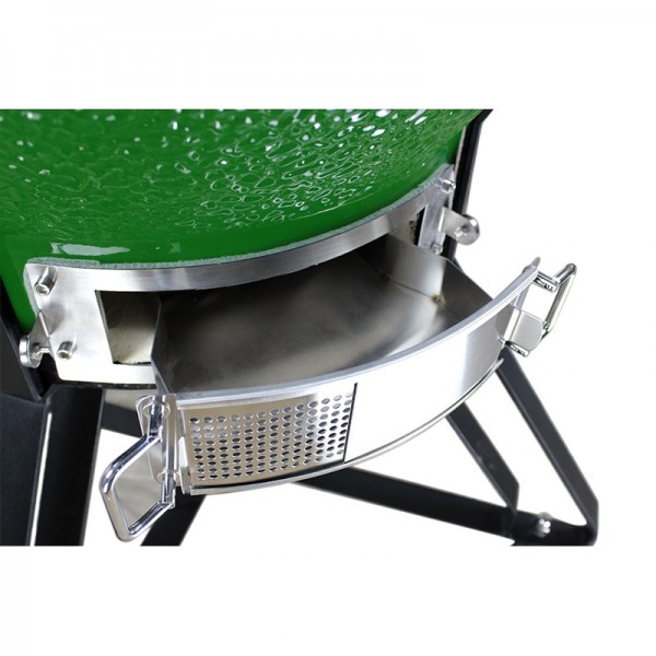 Kamado grilis su priedais Zyle XX Large, ZY26KSGRSET, 66 cm, žalias