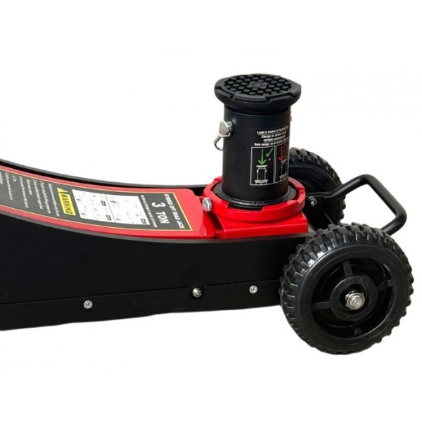 Hidraulinis domkratas su dideliais ratukais 3T EVO D5K