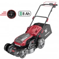 Akumuliatorinė savaeigė vejapjovė WORCRAFT 40V (20V/4x8Ah)