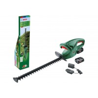 Akumuliatorinės gyvatvorių žirklės Bosch EasyHedgeCut 18-45 2x2Ah