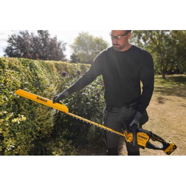 Akumuliatorinės gyvatvorių žirklės DeWALT DCMHT567N FLEXVOLT