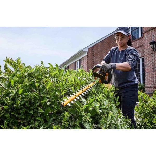 Akumuliatorinės gyvatvorių žirklės DeWALT DCMHT573X1 FLEXVOLT 1x9Ah