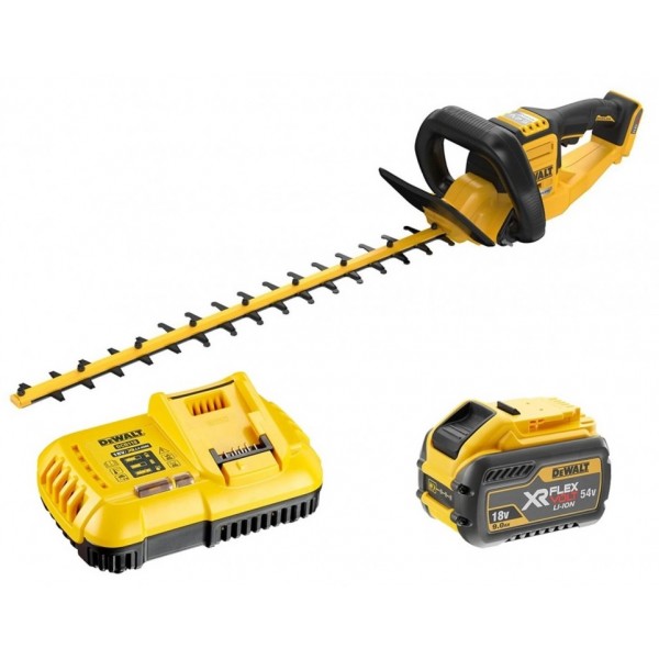 Akumuliatorinės gyvatvorių žirklės DeWALT DCMHT573X1 FLEXVOLT 1x9Ah Akumuliatorinės gyvatvorių žirklės DeWALT DCMHT573X1 FLEXVOLT 1x9Ah