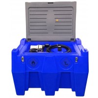 Mobili AdBlue talpykla 440L (plastikinė) su pompa 12V ACAD40 (automatiniu pistoletu ir filtru)
