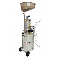 Tepalo surinkimo bakas 105l su išsiurbimu ir išleidimu (su plast. indu)